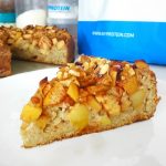 Fitness jablkový koláč z ovesných vloček - zdravý recept Bajola