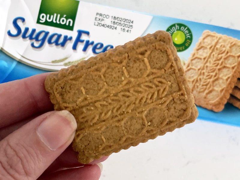 Celozrnné sušenky Gullón Fibre bez cukru
