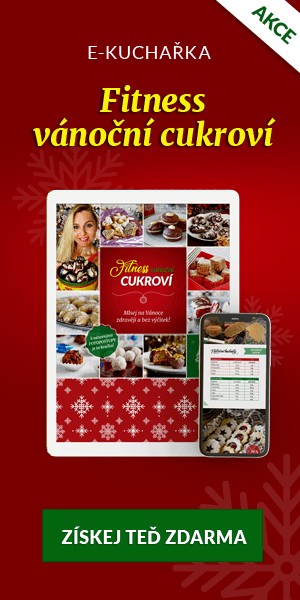 E-kuchařka Fitness vánoční cukroví - získej teď zdarma