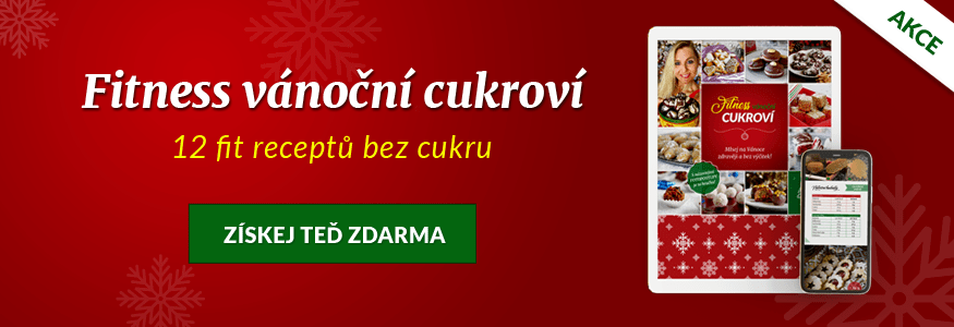 E-kuchařka Fitness vánoční cukroví - získej teď zdarma